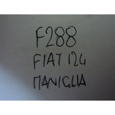 F288 - MANIGLIA ESTERNA CON CHIAVI FIAT 124 -0