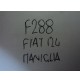F288 - MANIGLIA ESTERNA CON CHIAVI FIAT 124 