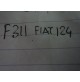 F311 - SERRATURA  GANCIO COFANO FIAT 124  