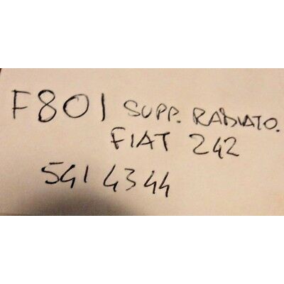 F801 - SUPPORTO RADIATORE FIAT 242 - 5414344-0