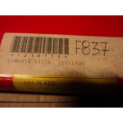F837 - CINGHIA DI DISTRIBUZIONE - FIAT 127 - 1300 -  121R150-0