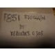 F851 - VETRO FANALE FARO ANTERIORE DX DESTRO MERCEDES 870544/06