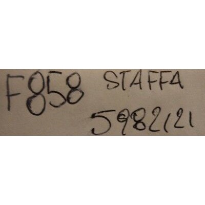 F858 - STAFFA ORIGINALE FIAT 5982121-0