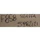 F858 - STAFFA ORIGINALE FIAT 5982121