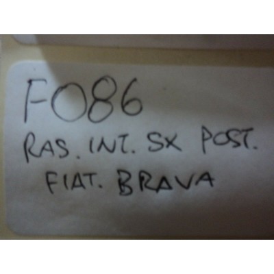 F86 - RASAVETRO RASCHIAVETRO - FIAT BRAVA - INTERNO SX SINISTRO  POSTERIORE-0