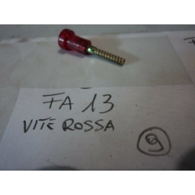 FA13 - VITE ROSSA TESTA IN PLASTICA ORIGINALE FIAT 