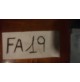 FA19 XX - PLASTICA FANALE POSTERIORE INNOCENTI A40 AUSTIN