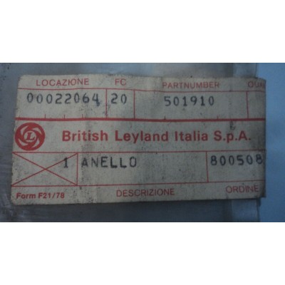 FB1 XX - 501910 ANELLO ORIGINALE LEYLAND PISTON RING-0
