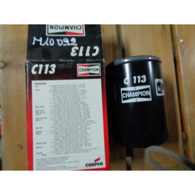 M10092 - FILTRO OLIO OIL FILTER CHAMPION C113 MERCEDES 190 W124 200 200E