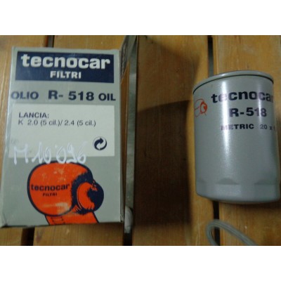 M10096 - FILTRO OLIO OIL FILTER TECNOCAR R518 FIAT BRAVO 2.0 HGT LANCIA K KAPPA