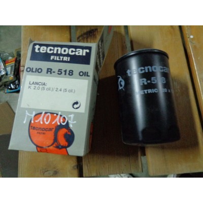 M10107 - FILTRO OLIO OIL FILTER TECNOCAR R518 FIAT BRAVO 2.0 HGT LANCIA K KAPPA