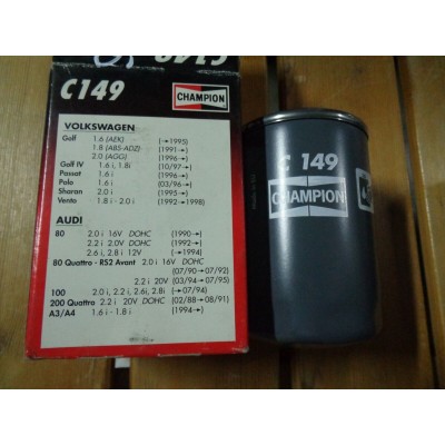 M10116 - FILTRO OLIO OIL FILTER C149 VW GOLF JETTA PASSAT AUDI 80 100 POLO A3 A4