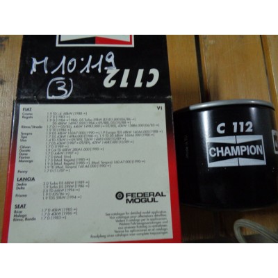 M10119 - FILTRO OLIO OIL FILTER C112 LANCIA DEDRA DELTA FIAT CROMA REGATA RITMO