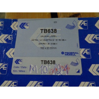 M10121 - CINGHIA TB638 OPEL ASTRA G ZAFIRA 1.6 1.8 162X20.00 mm-0