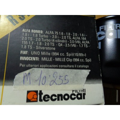 M10255 - FILTRO OLIO OIL FILTER R341 ALFA ROMEO 75 164 155 1.6 1.8 2.0 3.0 2.5-0
