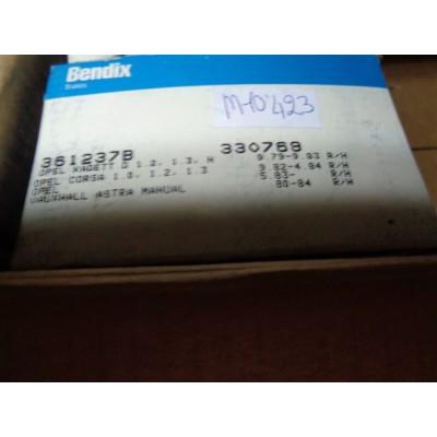 M10423 - KIT SET SERIE GANASCE FRENI OPEL KADETT D ASCONA C 361237B CORSA A-0