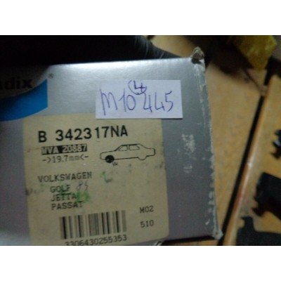 M10445 - KIT SERIE PATTINI FRENI B342317 VOLKSWAGEN VW GOLF JETTA PASSAT-0