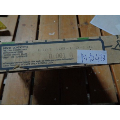 M10473 - VALEO D001A DISCO FRIZIONE FIAT 124 125 132 241 238 1.6 1600-0