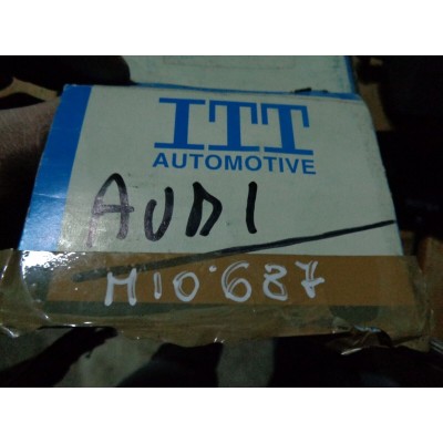 M10687 - KIT SERIE SET PATTINI PASTICCHE FRENI  20312391 AUDI A4 1.8 2.0-0
