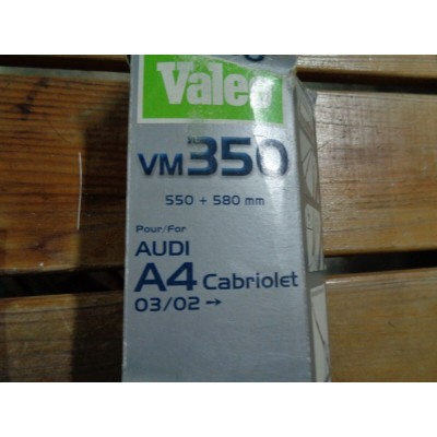 M10724 - COPPIA SPAZZOLA TERGI CRISTALLO 550mm + 580mm AUDI A4 CABRIOLET-0