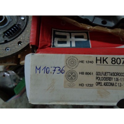 M10736 - KIT FRIZIONE 3 PEZZI AP HK8071 VOLKSWAGEN GOLF JETTA SCIROCCO 1.1 1.3-2