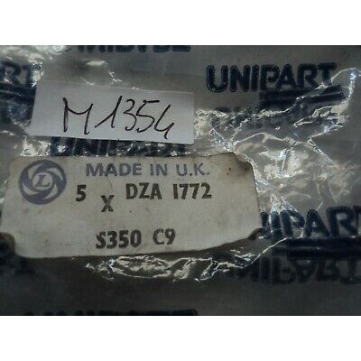 M1354 XX - 5 PEZZI X DZA1772 PIASTRA PRIGIONIERO ORIGINALE UNIPART LAYLAND-0