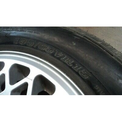 M1375 XX - CERCHIO IN LEGA ROVER 600 800 PENEUMATICO DUNLOP 195 65 15 DCP7415-2