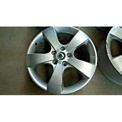 M1378 XX - CERCHI IN LEGA 4 PEZZI 7JX17 ET54 5 FORI SKODA VW GOLF-0