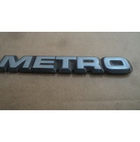 M1572M XX - BADGE EMBLEM SCRITTA STEMMA LOGO EMBLEMA AUSTIN MINI METRO