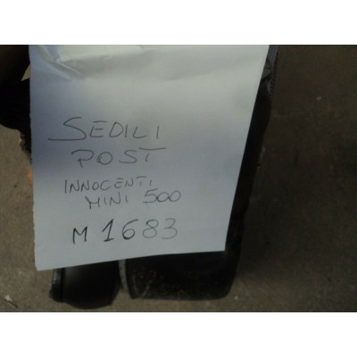 M1683 XX - SEDUTA SEDILI SCHIENALE POSTERIORE INNOCENTI MINI 500 -0
