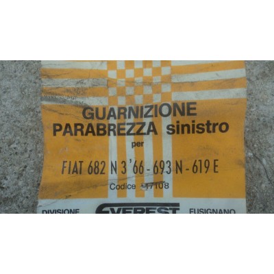 M1688F XX - GUARNIZIONE PARABREZZA SINISTRO SX FIAT 682 693 619-0