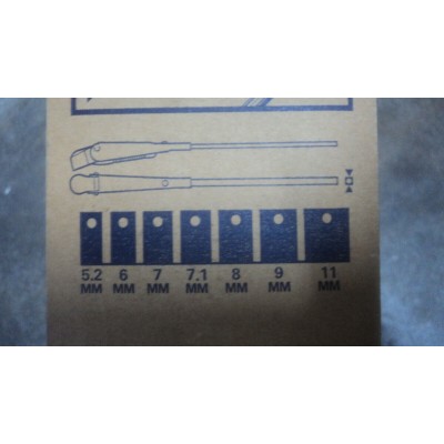 M1976F XX - GWB504 SPAZZOLA TERGICRISTALLO TRIUMPH SPITEFIRE GT MG MGB-0