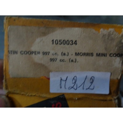 M212 XX - KIT PATTINI PASTICCHE PASTIGLIE FRENI AUSTIN MORRIS MINI COOPER 1000-0