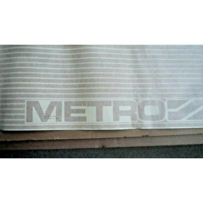 M3380 XX - KIT COMPLETO ADESIVI CARROZZERIA ORIGINALI AUSTIN MINI METRO -0