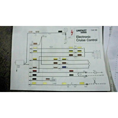 M3408 XX - KIT ELECTRONIC CRUISE CONTROL UNIPART MG TRIUMPH REGENT SPRITE LAND-3