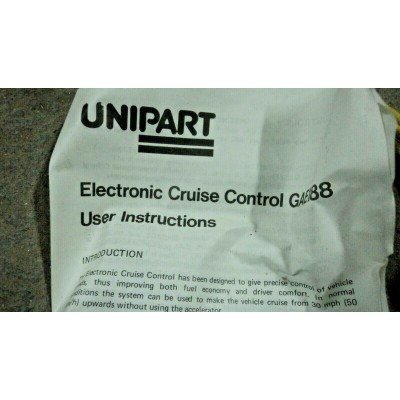 M3408 XX - KIT ELECTRONIC CRUISE CONTROL UNIPART MG TRIUMPH REGENT SPRITE LAND-2