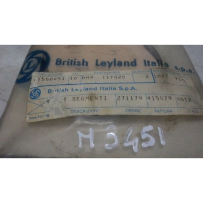 M3451 XX - KIT FASCE ELASTICHE BHM1170 + 0.20 DIESEL LAYLAND 1.8cc -0