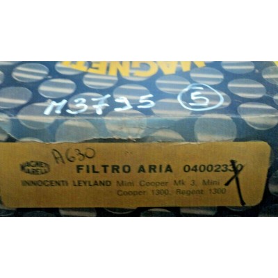 M3795 XX - FILTRO ARIA AIR FILTER INNOCENTI MINI MINOR COOPER REGENT 1300 AUSTIN-0