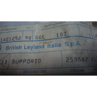 M4285 XX - GGE107 PIASTRA SUPPORTO ORIGINALE BRITISH LEYLAND-0