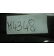 M4348 XX - CARTER STEREO MERCEDES W115 220D STEMMA LOGO EMBLEM EMBLEMA SCRITTA