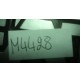 M4428 XX - LOGO STEMMA EMBLEM EMBLEMA SCRITTA BADGE SEAT