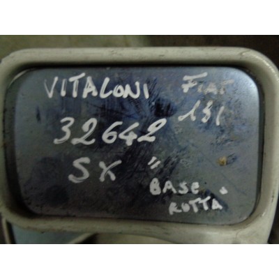 M4734 XX - COPPIA SPECCHIETTI RETROVISORI ESTERNI FIAT 131 VITALONI 32642-0