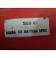 M4740 XX - KIT SET GANASCE FRENO GBS739 BRITISH LEYLAND