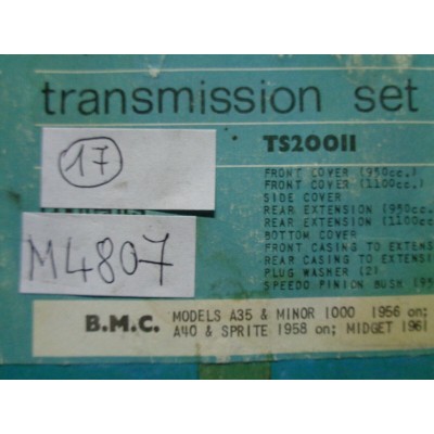 M4807 XX - GUARNIZIONE TRAMISSIONE AUSTIN INNOCENTI A 35 A40 A40S MIDGET SPRITE-0