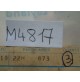 M4817 XX - GUARNIZIONE 22H873 ORIGINALE UNIPART BRITISH LEYLAND