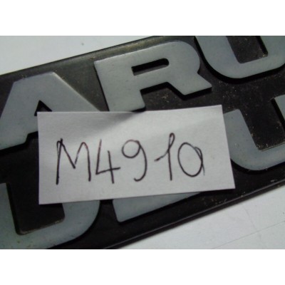 M4910 XX - LOGO EMBLEM EMBLEMA SCRITTA FREGIO SUZUKI MARUTI-0