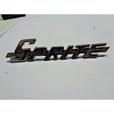 M4913 XX - LOGO EMBLEM EMBLEMA SCRITTA FREGIO MG SPRITE