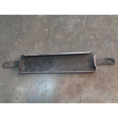 M5635 XX - PORTA TARGA ANTERIORE AUTO D'EPOCA WURT METALLO FIAT LANCIA VW BMW MG