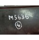 M5636 XX - PORTA TARGA ANTERIORE AUTO D'EPOCA PLASTICA FIAT LANCIA VW BMW MG