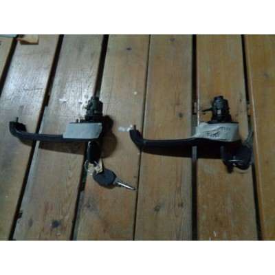 M6010A - COPPIA MANIGLIE ANTERIORI CON CHIAVI FIAT TIPO TEMPRA